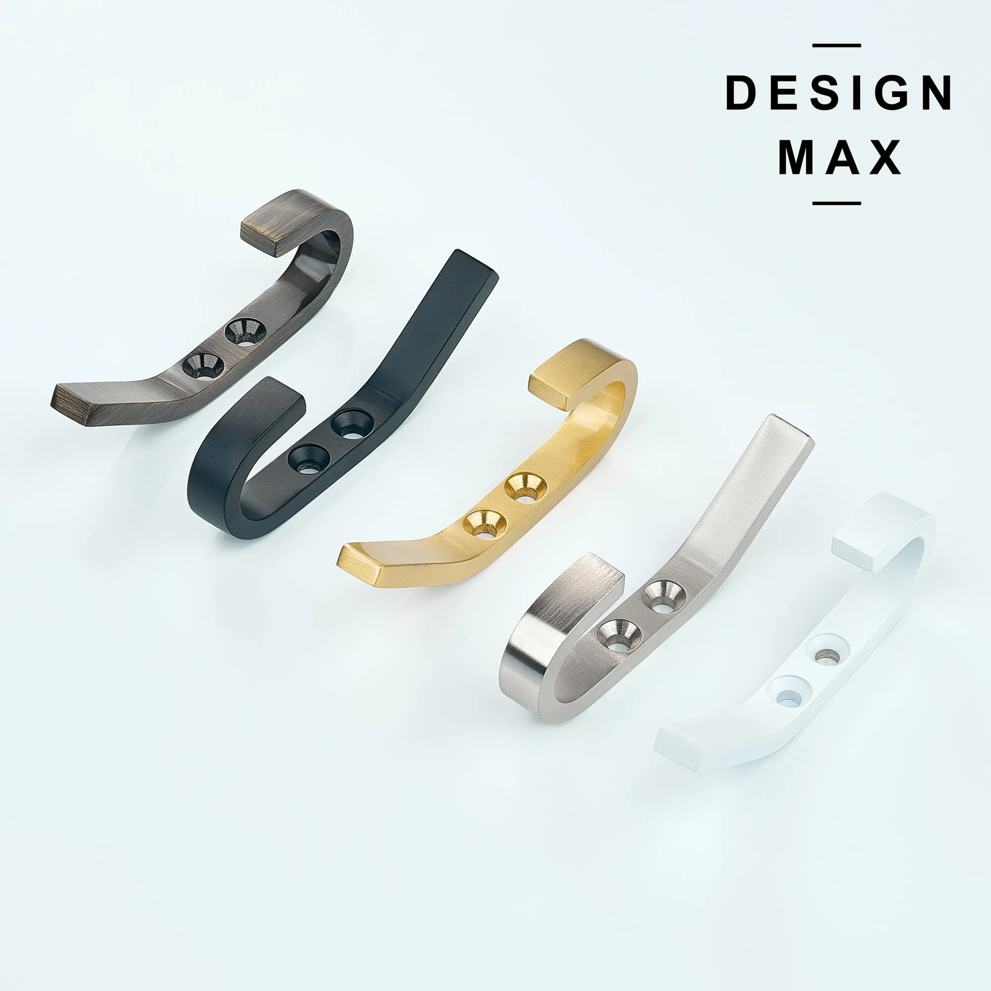 Breslin J Solid Brass Mudroom Wall Hook