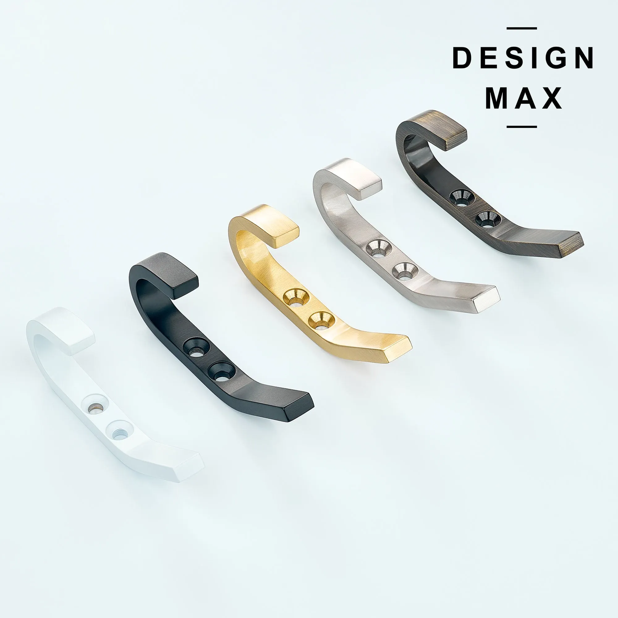 Breslin J Solid Brass Mudroom Wall Hook
