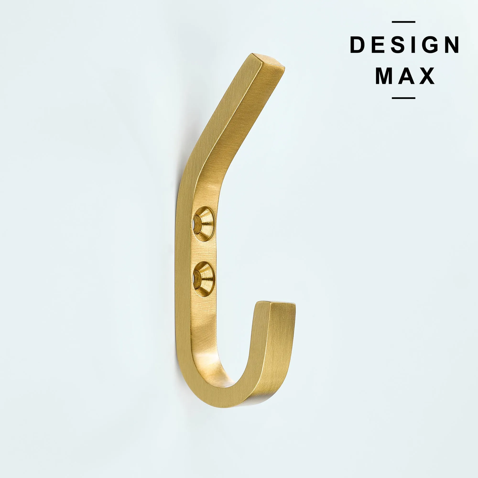 Breslin J Solid Brass Mudroom Wall Hook