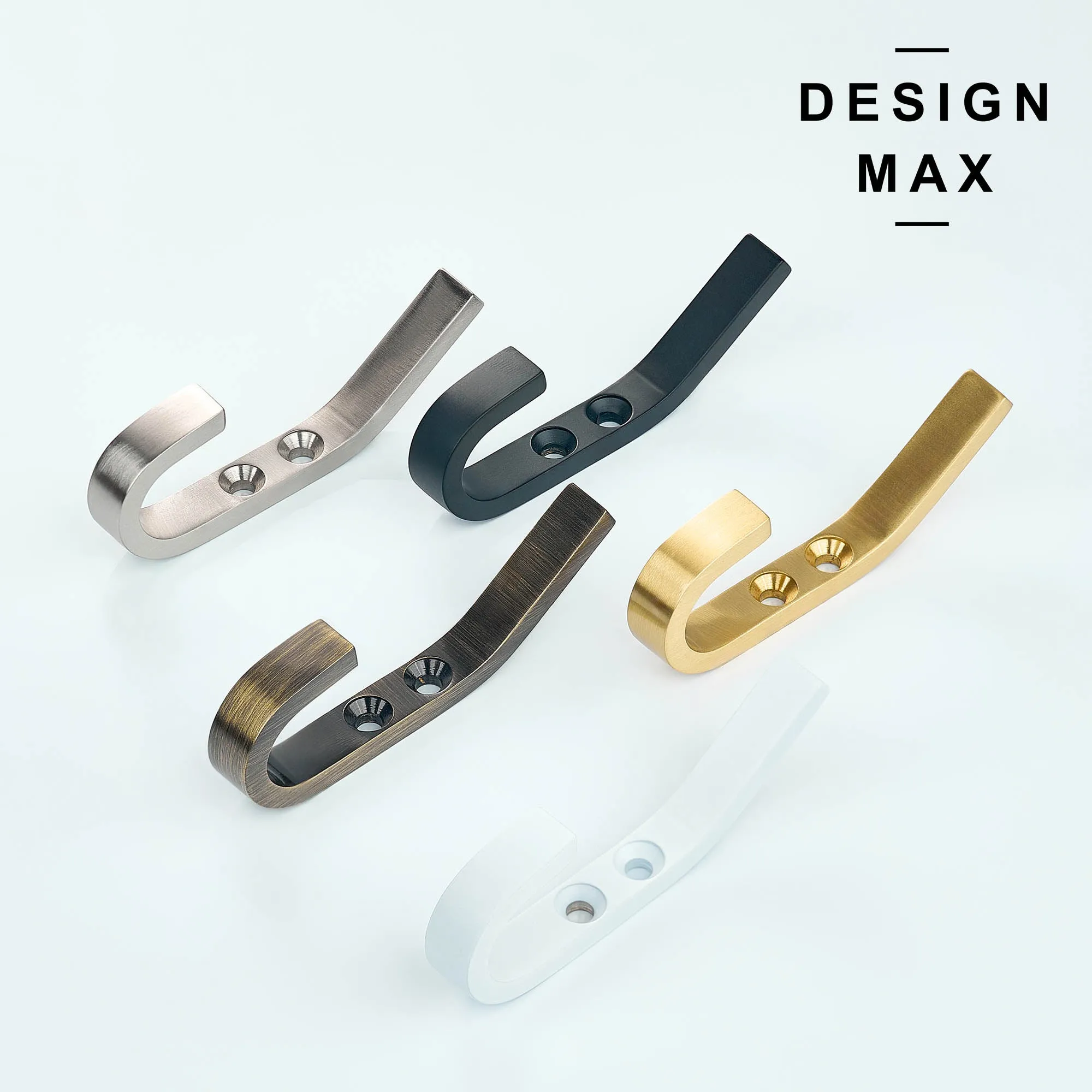 Breslin J Solid Brass Mudroom Wall Hook