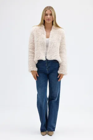 Faux Emma Jacket - Oatmeal