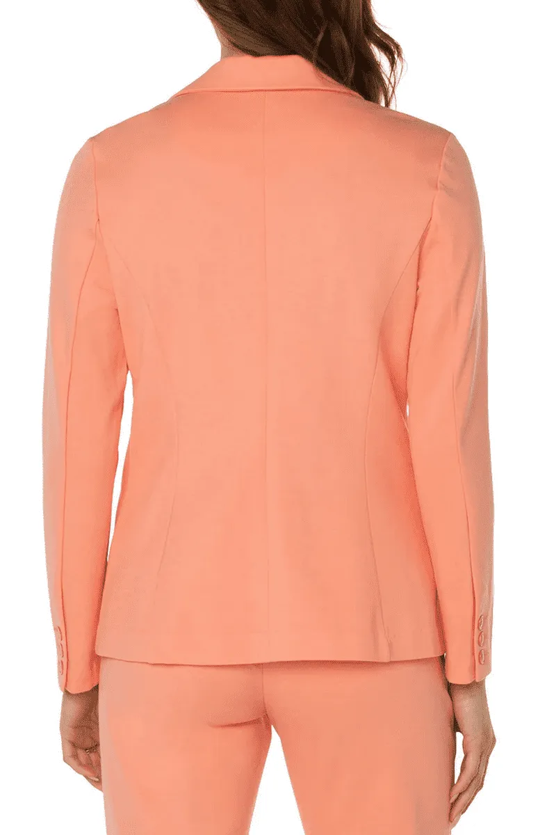 Fitted Blazer Super Stretch Ponte
