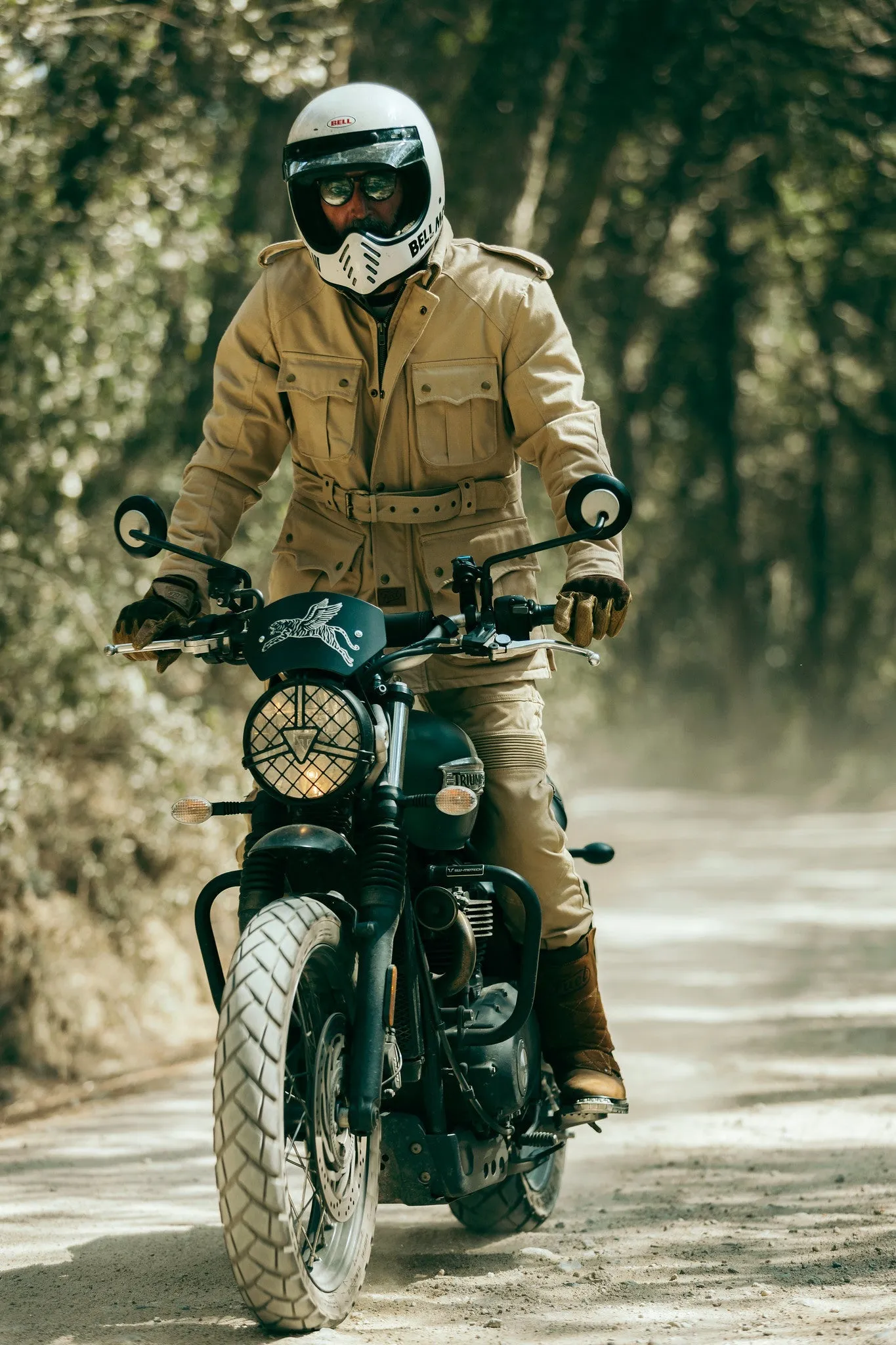 Fuel Motorcycles Safari Jacket - Sand