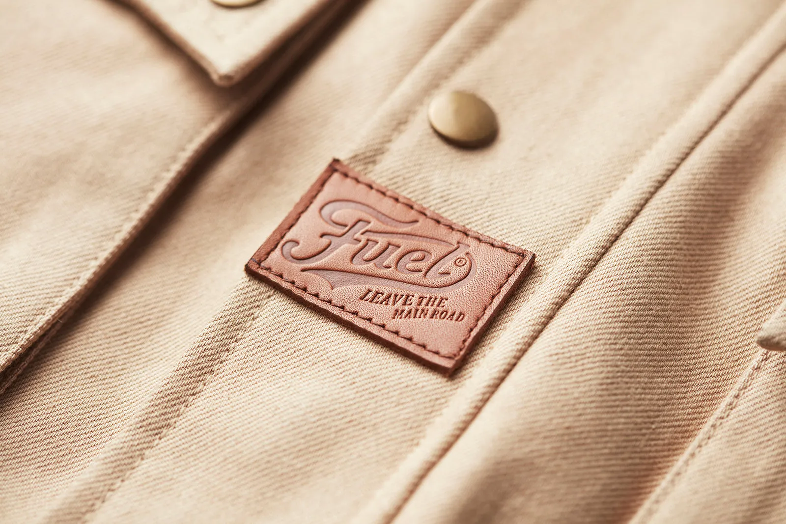 Fuel Motorcycles Safari Jacket - Sand