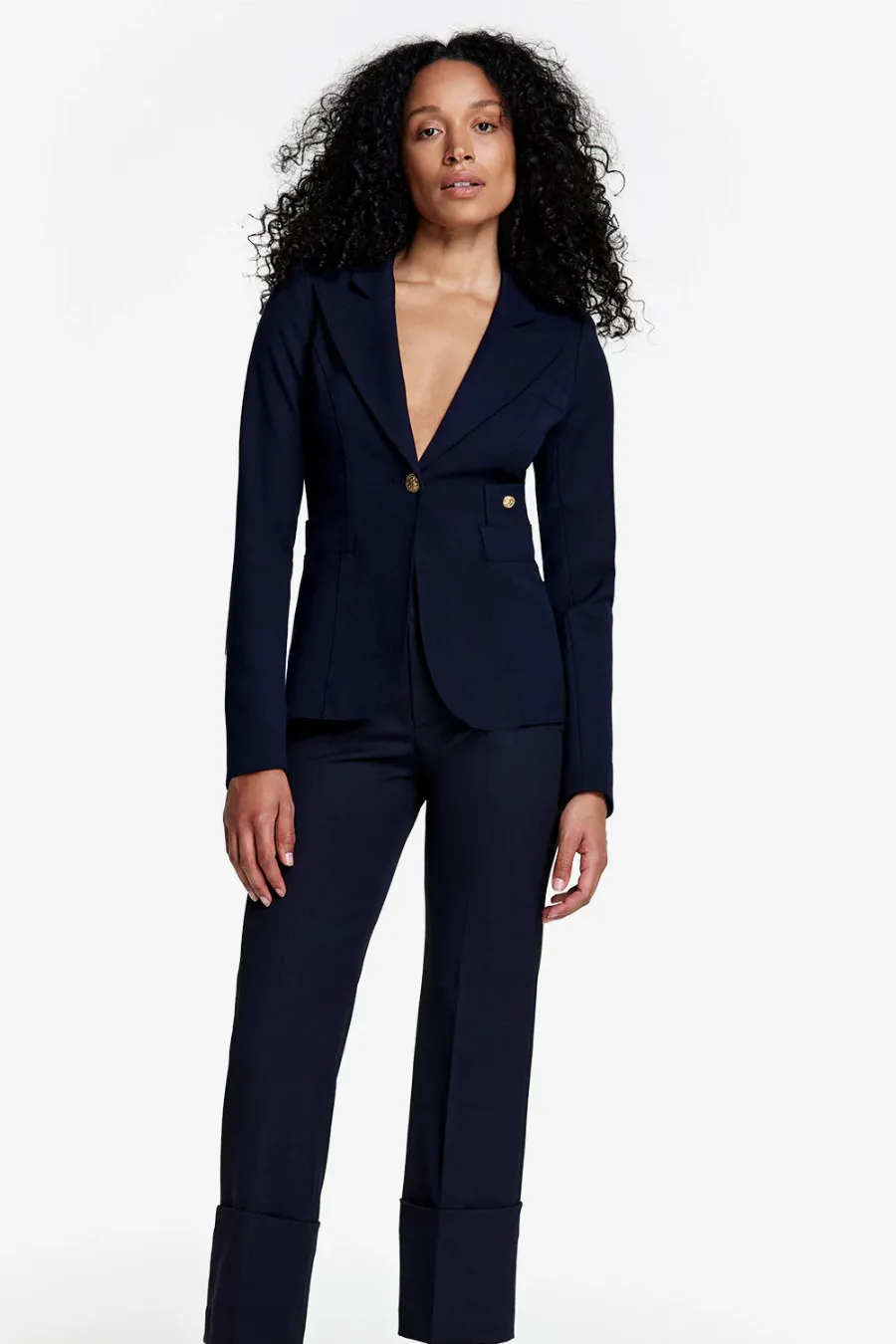 Full Back Duchess Blazer Deep Navy
