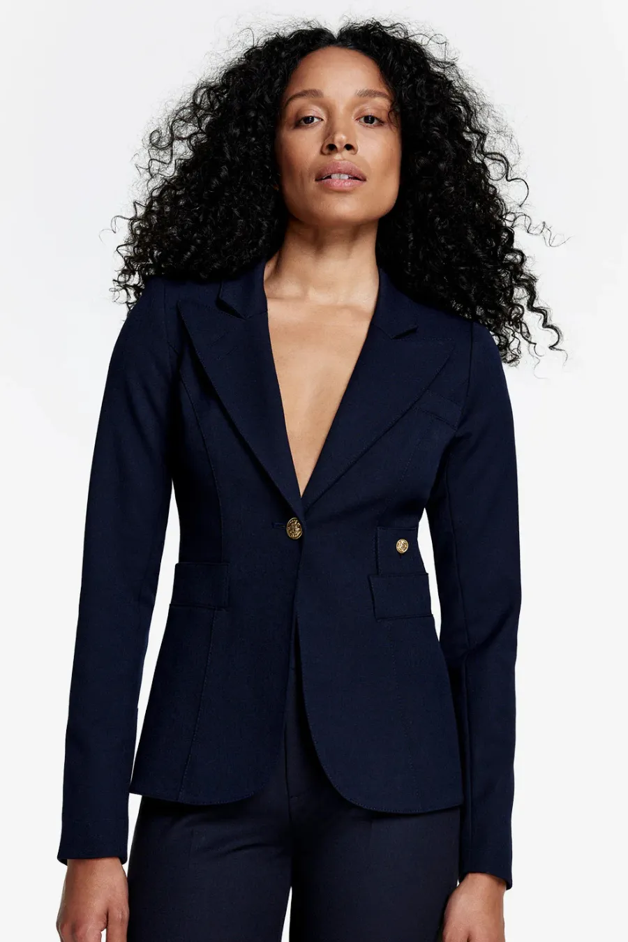 Full Back Duchess Blazer Deep Navy