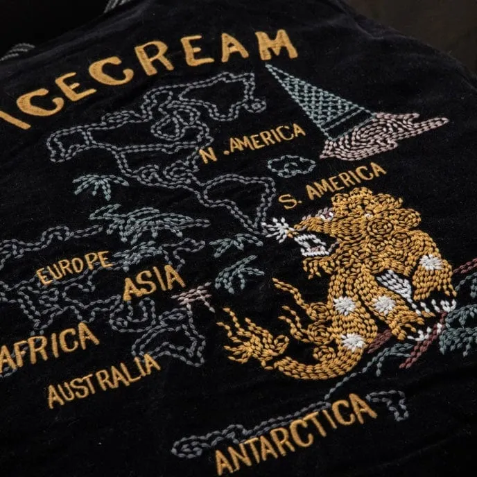 Ice Cream Skull Island Jacket (Black) 431-9402