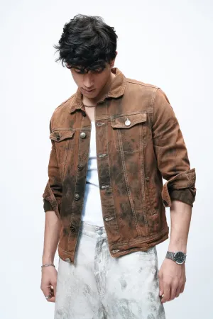Inferno Men's Denim Trucker Jacket