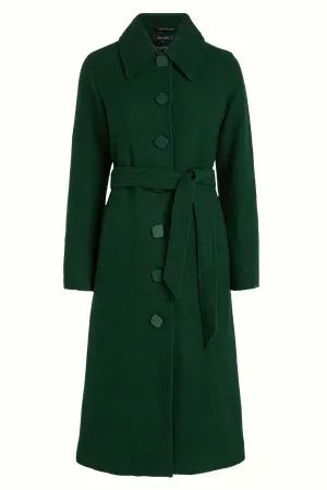King Louie Arabella Coat Kennedy Forrest Green