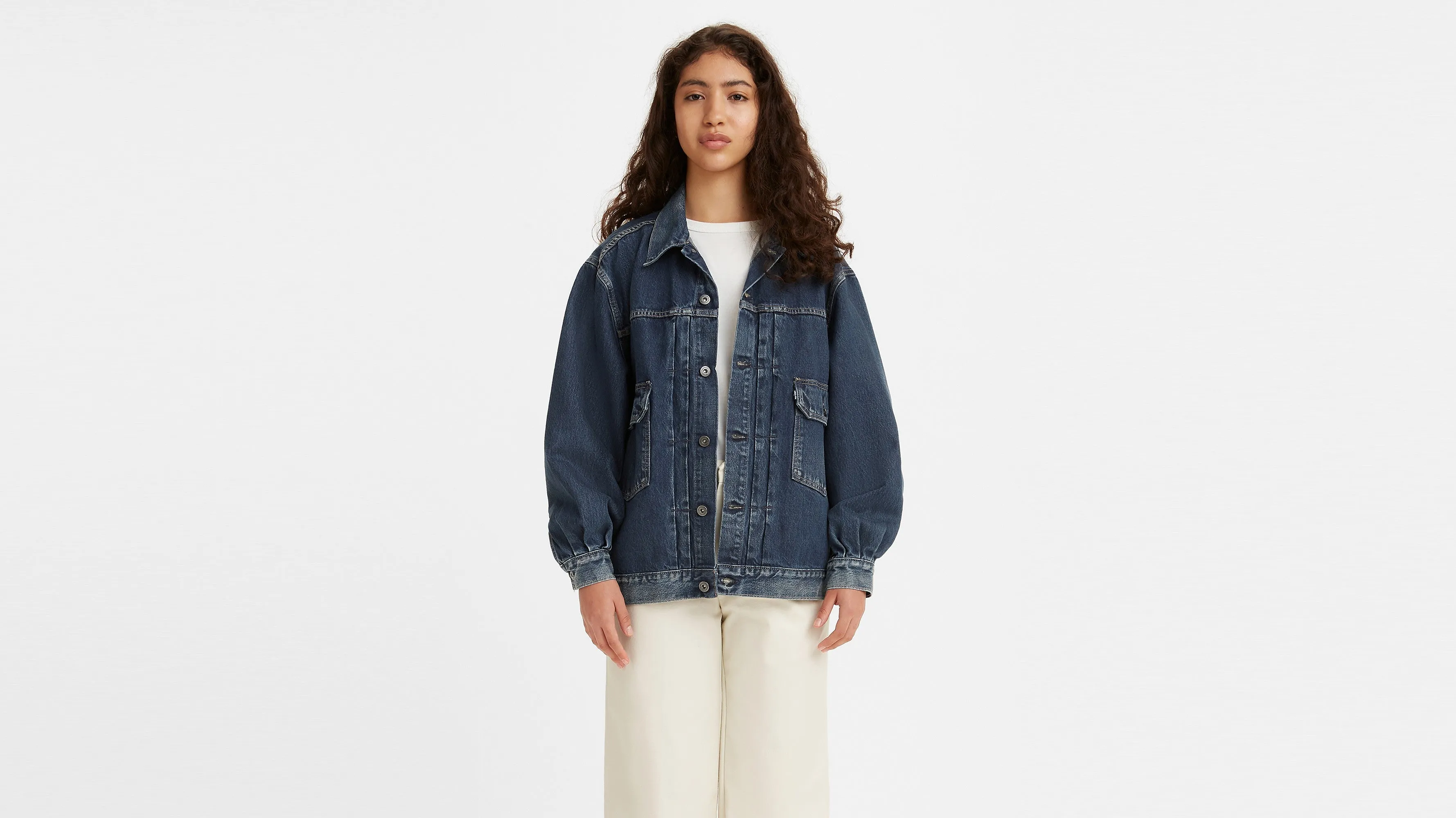 Levi's® Made & Crafted® Women's Tucked Type II Trucker Jacket