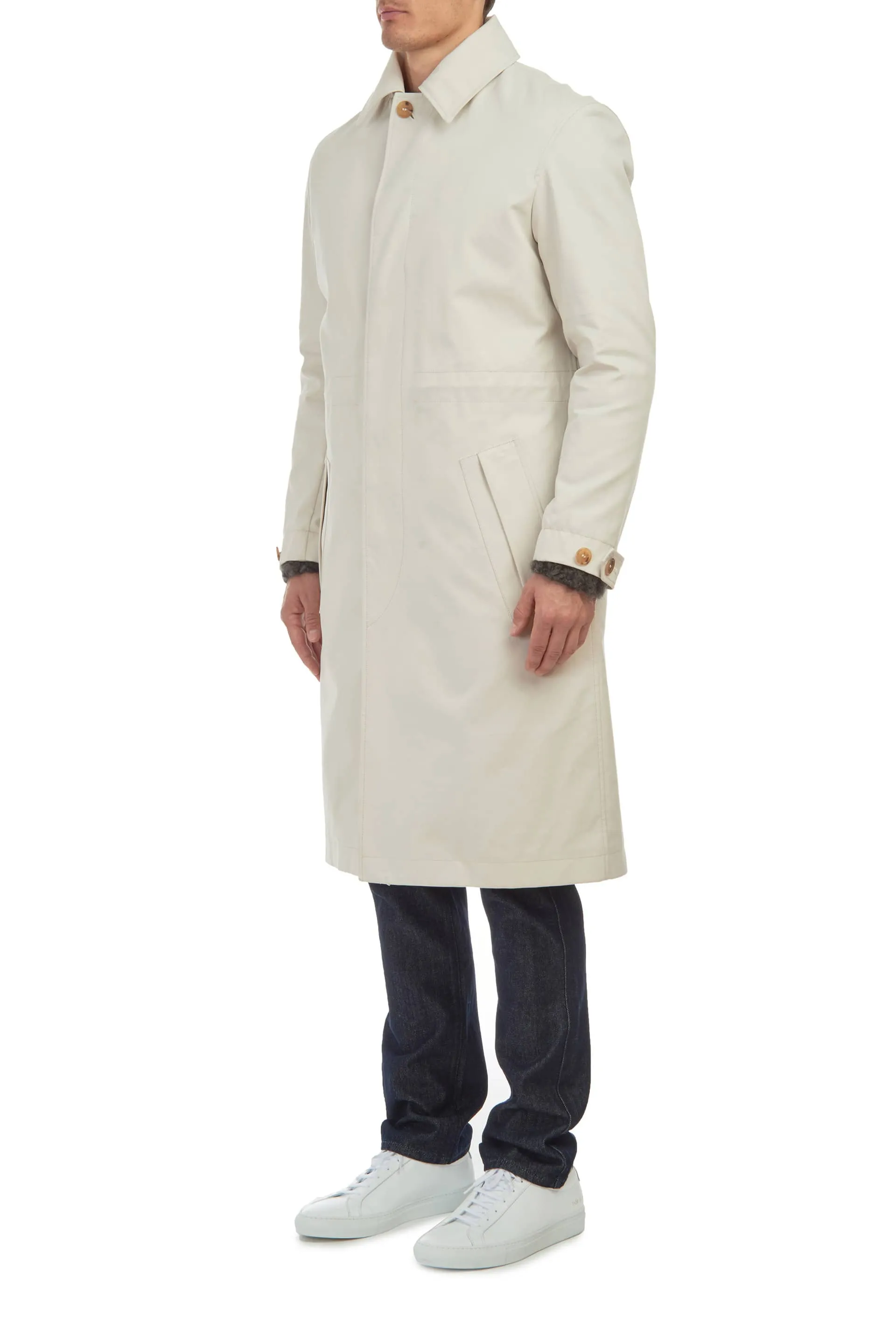 Malraux Parka in Neutral Cotton