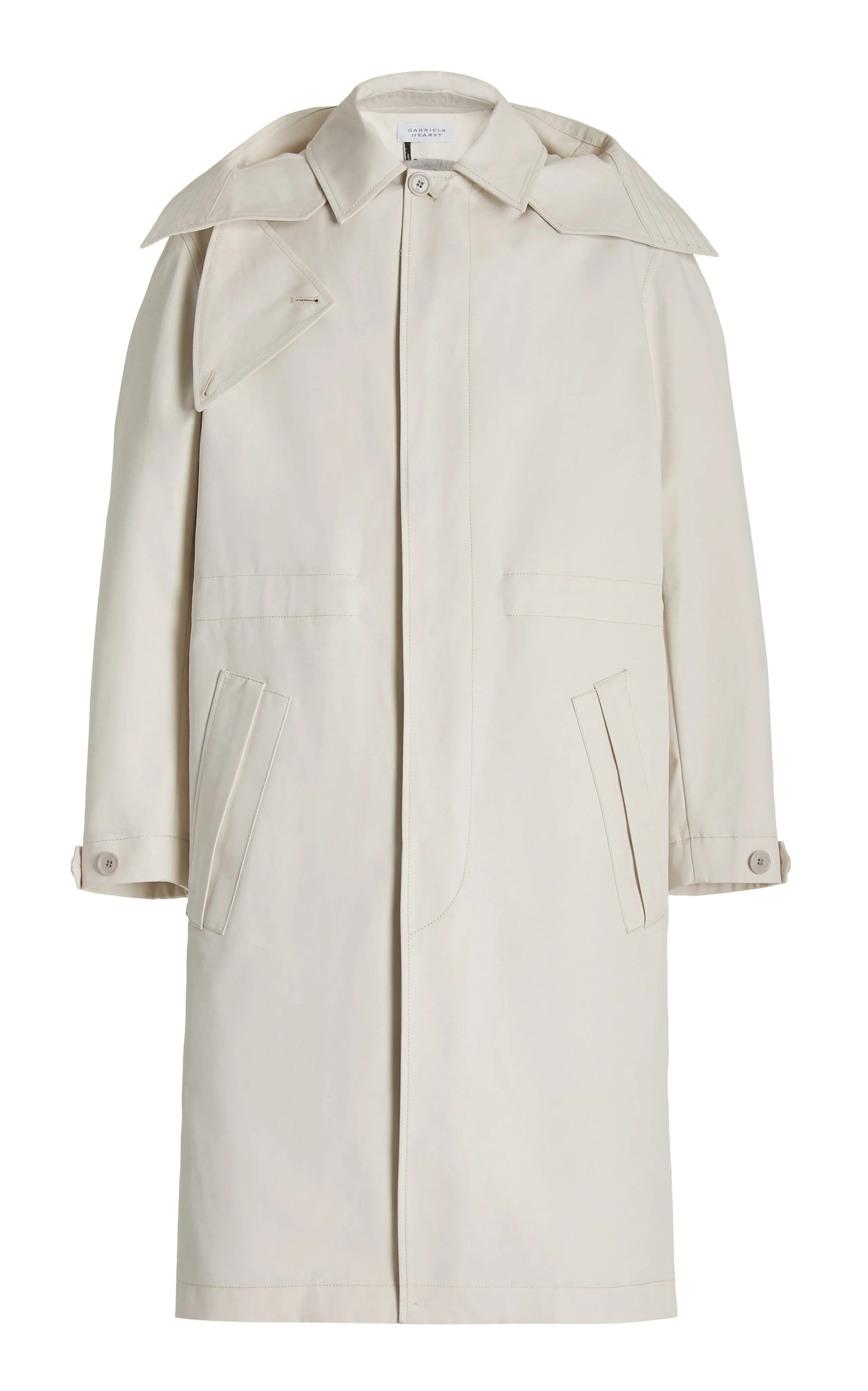 Malraux Parka in Neutral Cotton