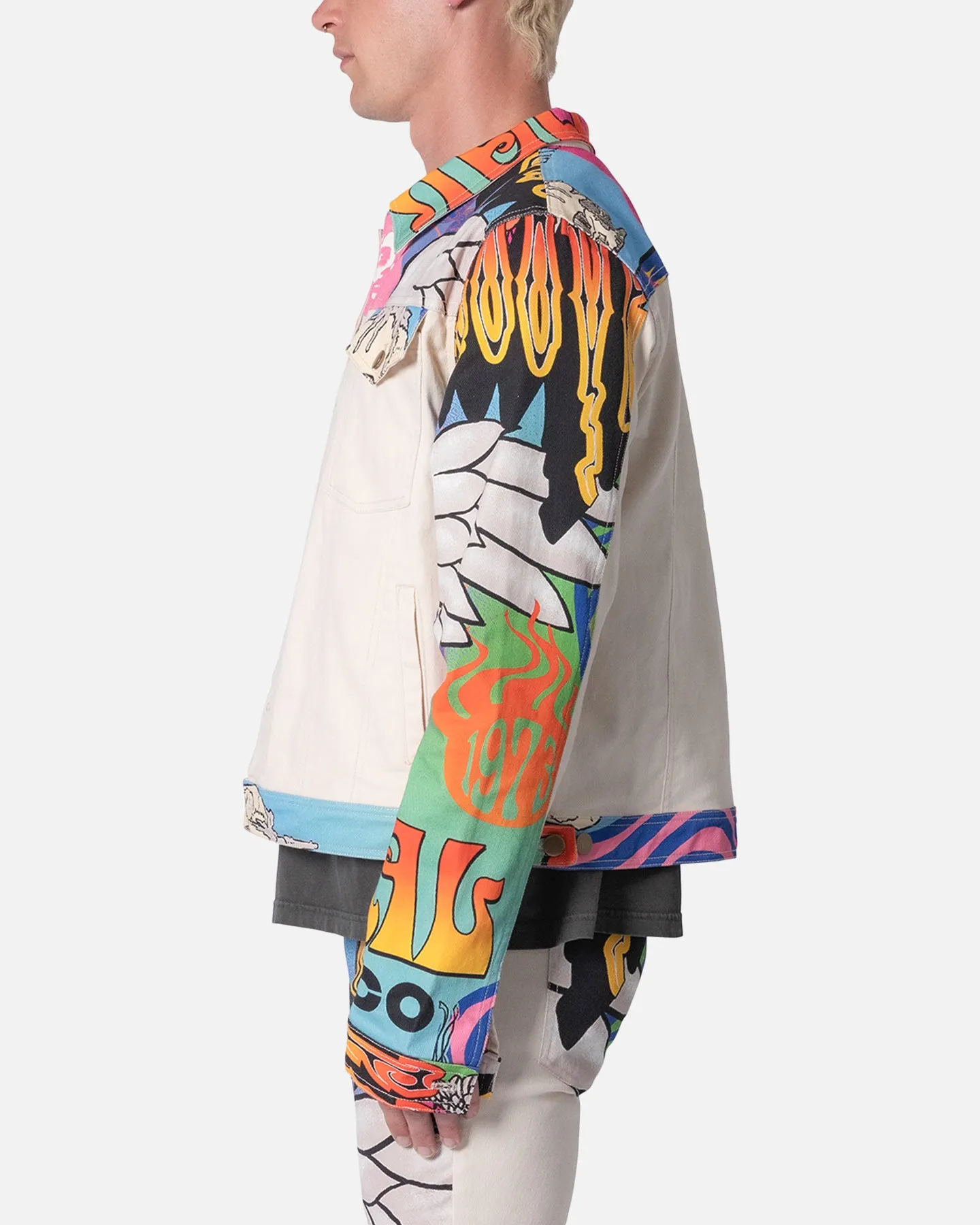 MNML Festival Trucker Jacket Multi