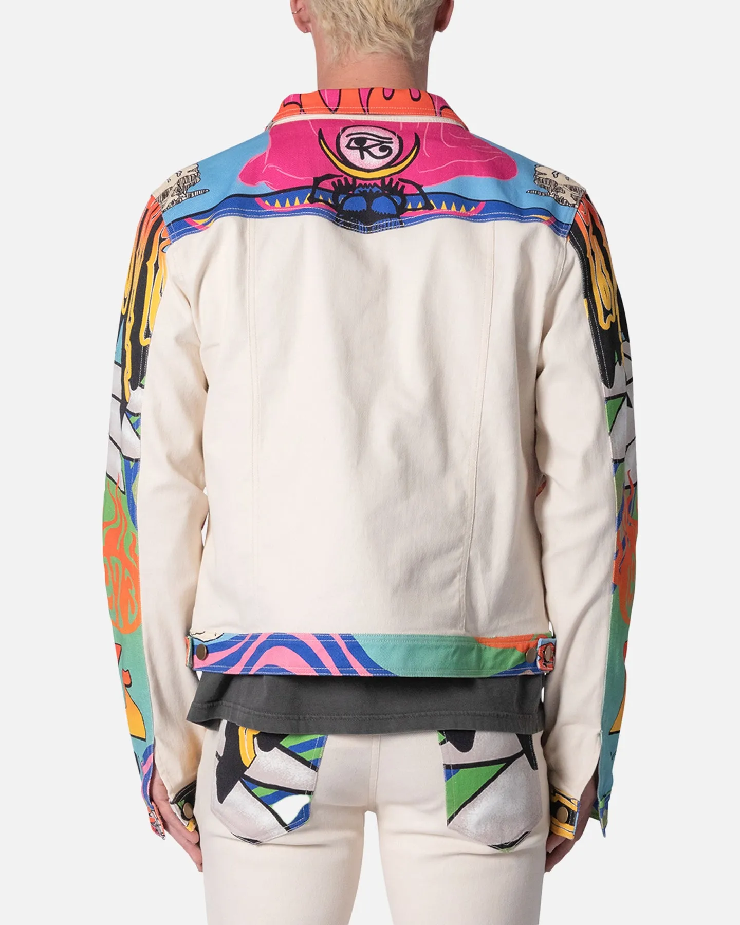 MNML Festival Trucker Jacket Multi