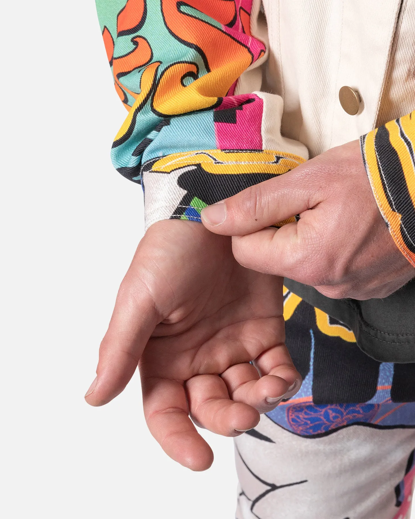 MNML Festival Trucker Jacket Multi