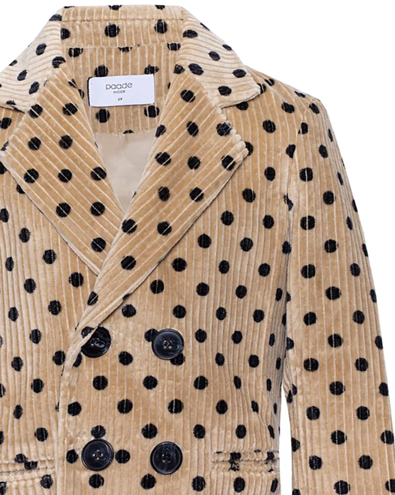 PAADE MODE ALPENGLOW Special Edition Powder Double Breasted Blazer in Brown