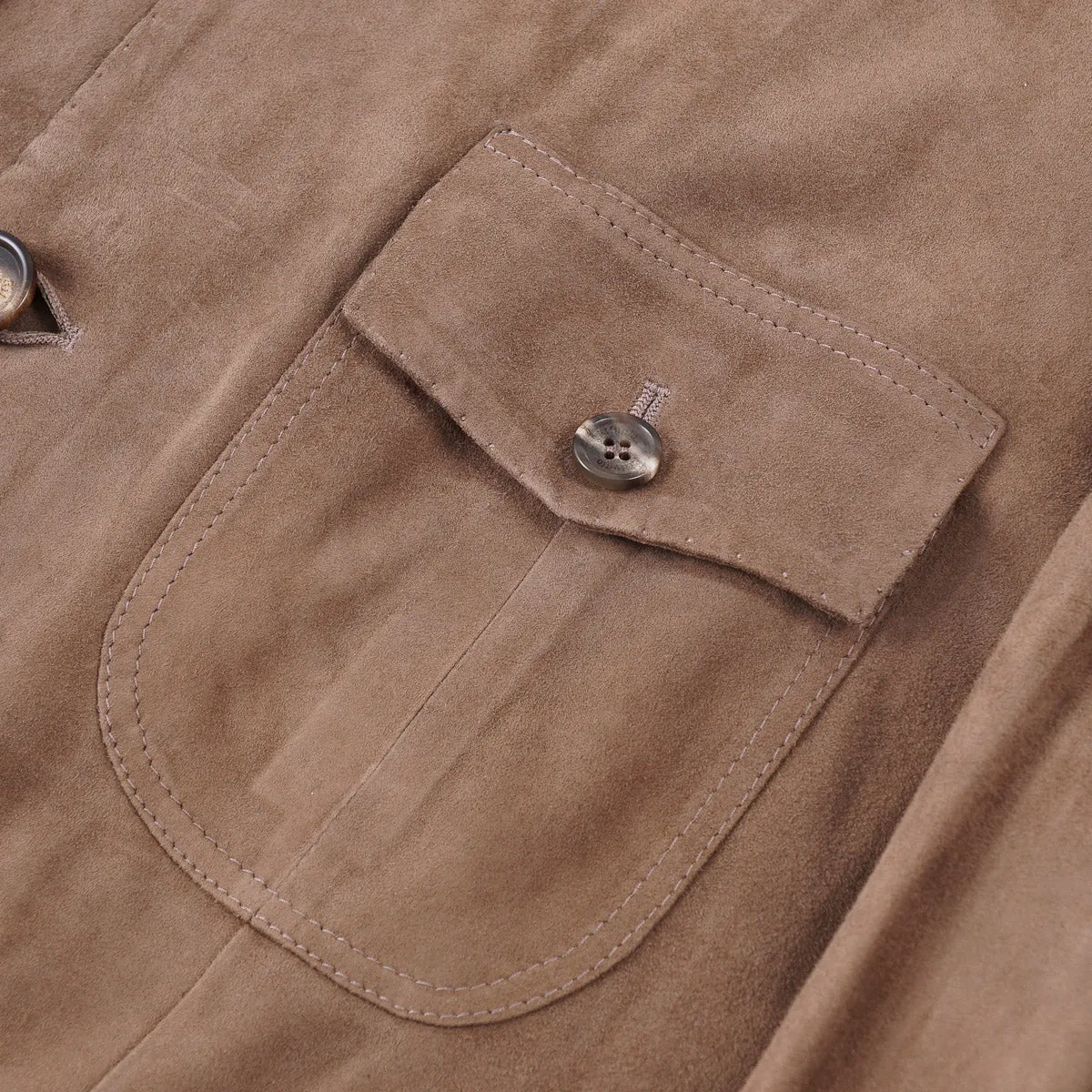 Rifugio Unlined Nappa Suede Safari Jacket