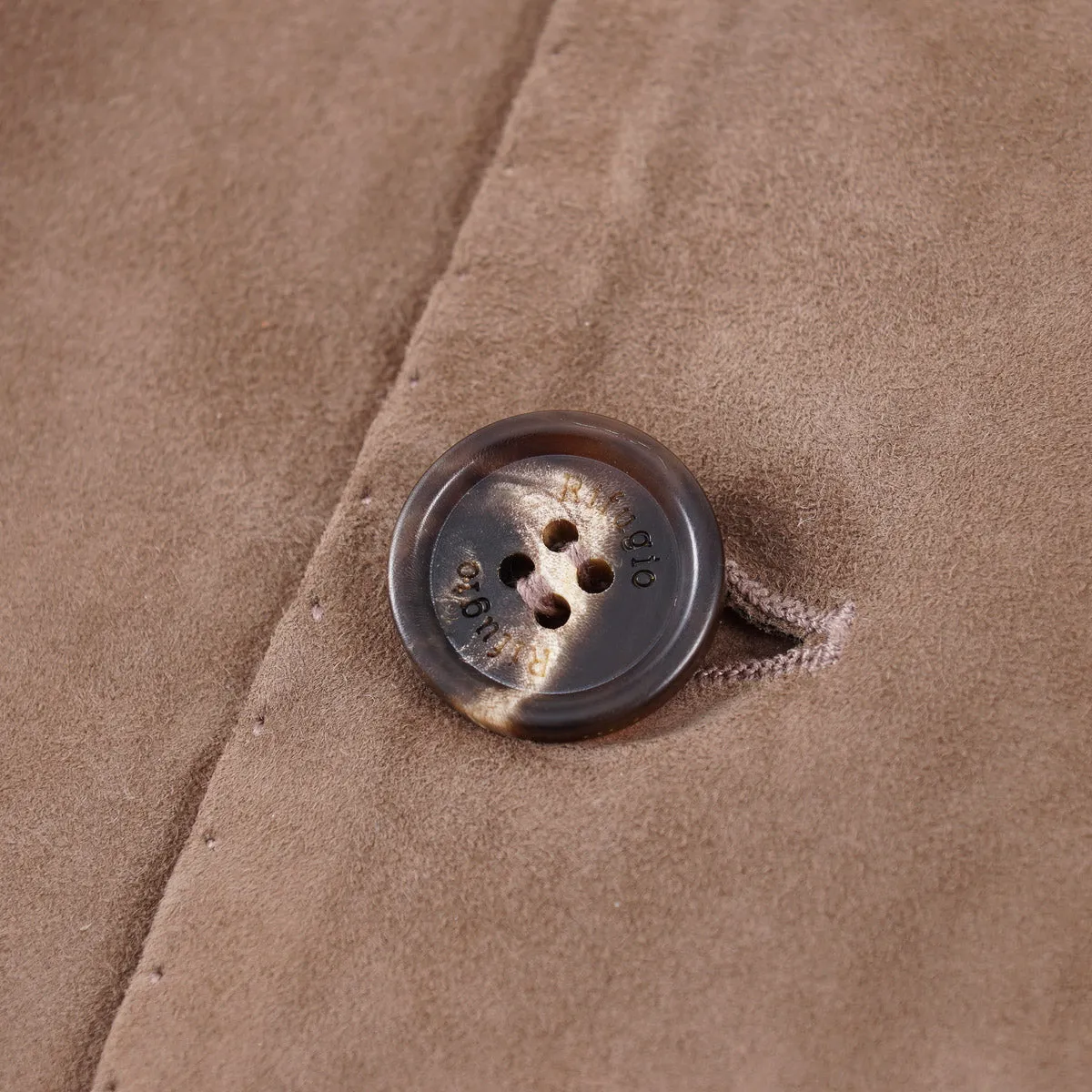 Rifugio Unlined Nappa Suede Safari Jacket