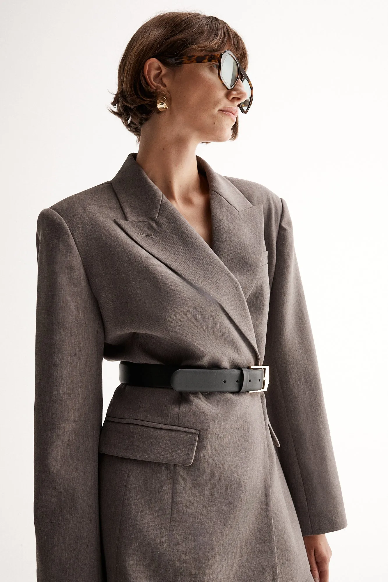 Sabina Blazer Taupe