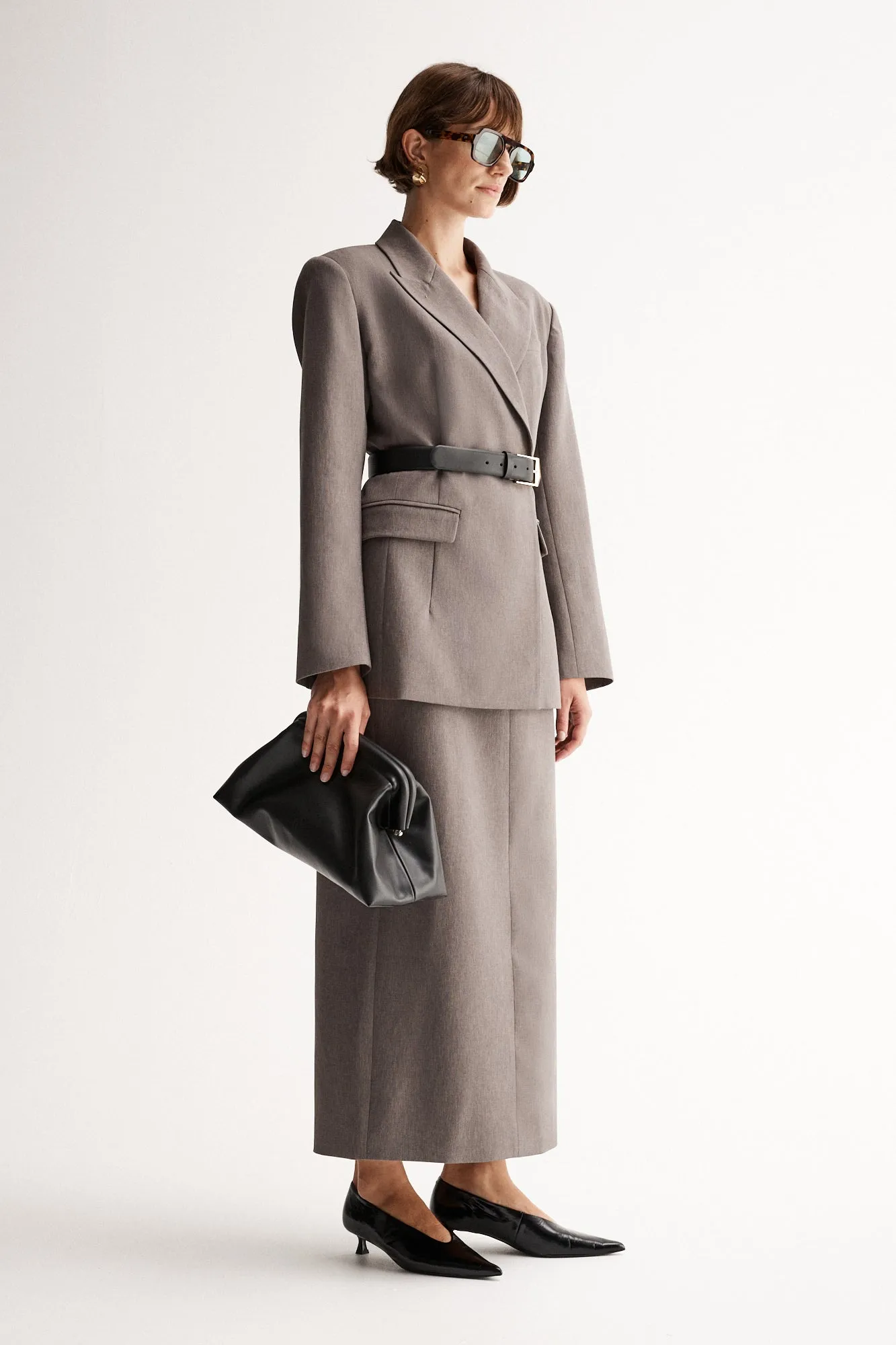 Sabina Blazer Taupe