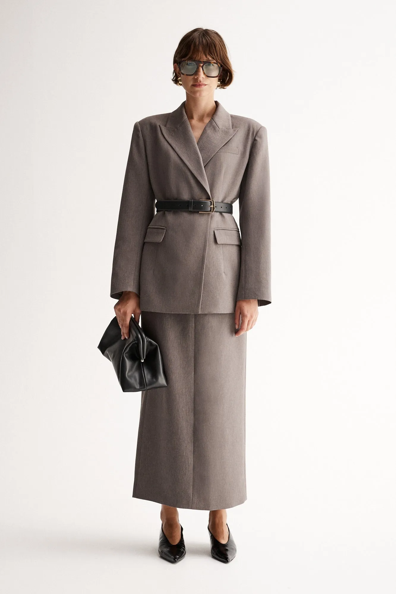Sabina Blazer Taupe