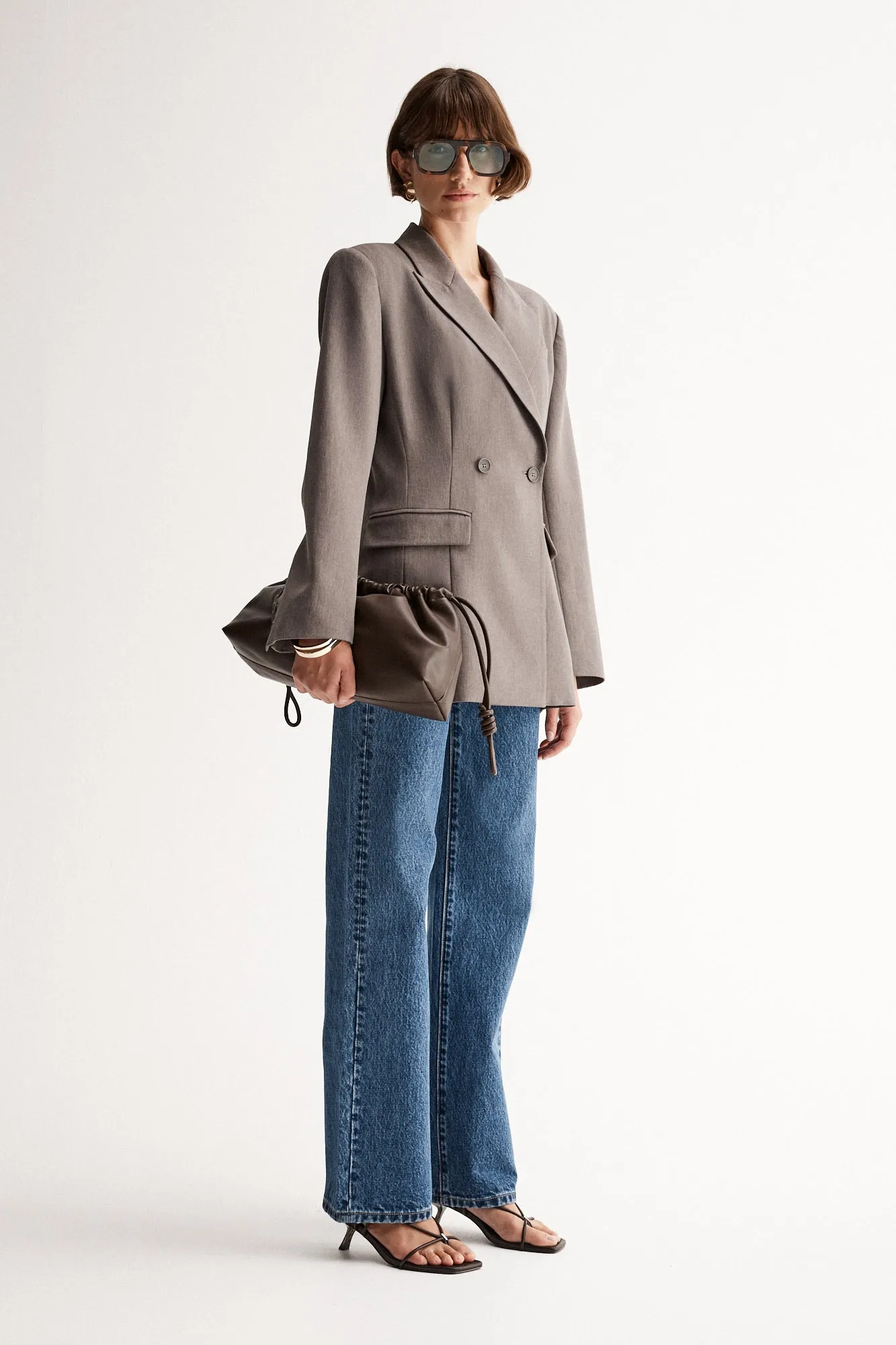 Sabina Blazer Taupe