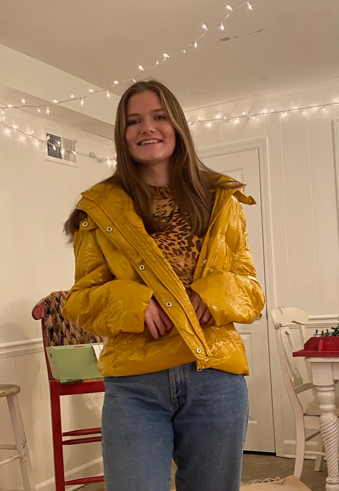 SUNSHINE YELLOW Puffer Jacket!