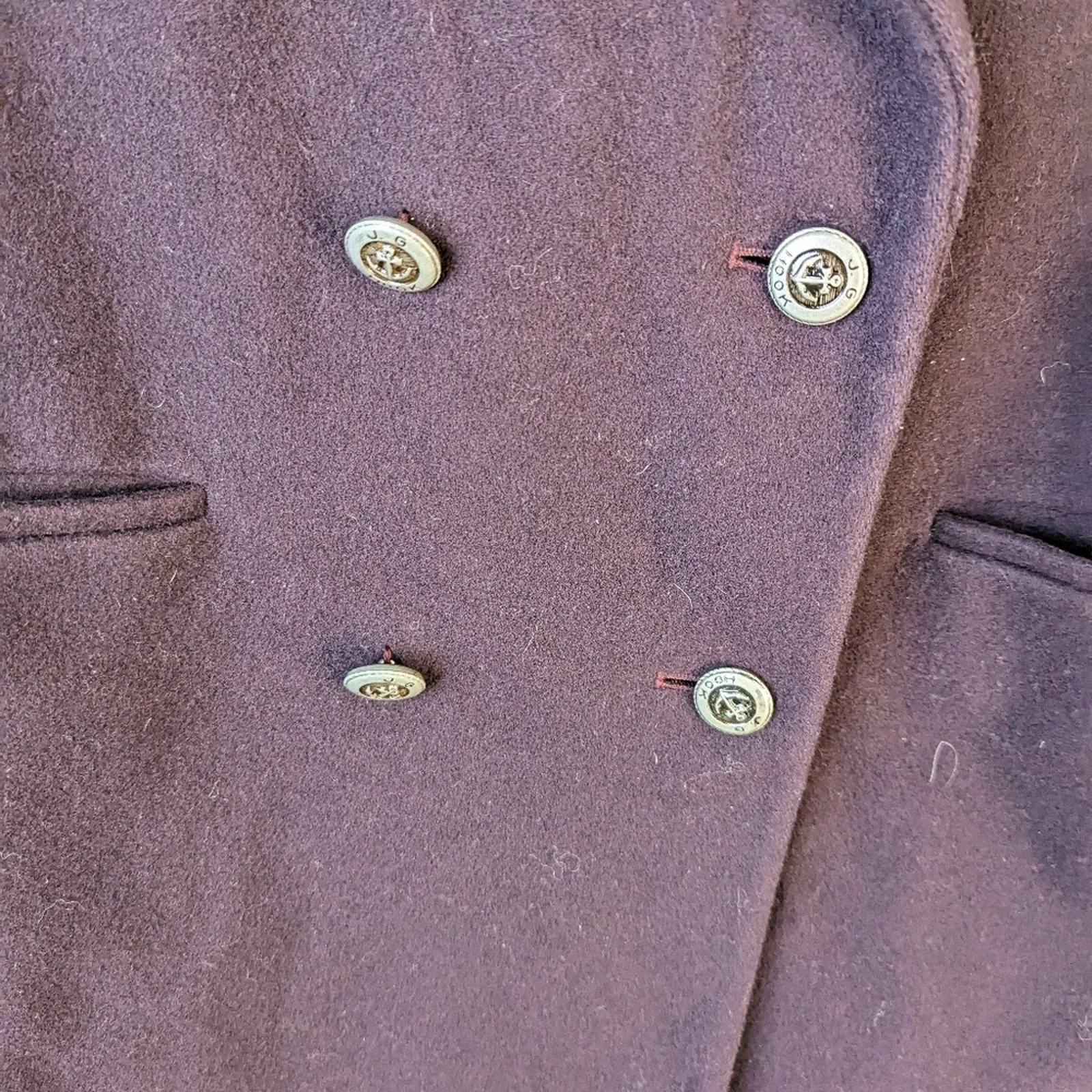 Vintage J.G. Hook  Double Breasted Jacket