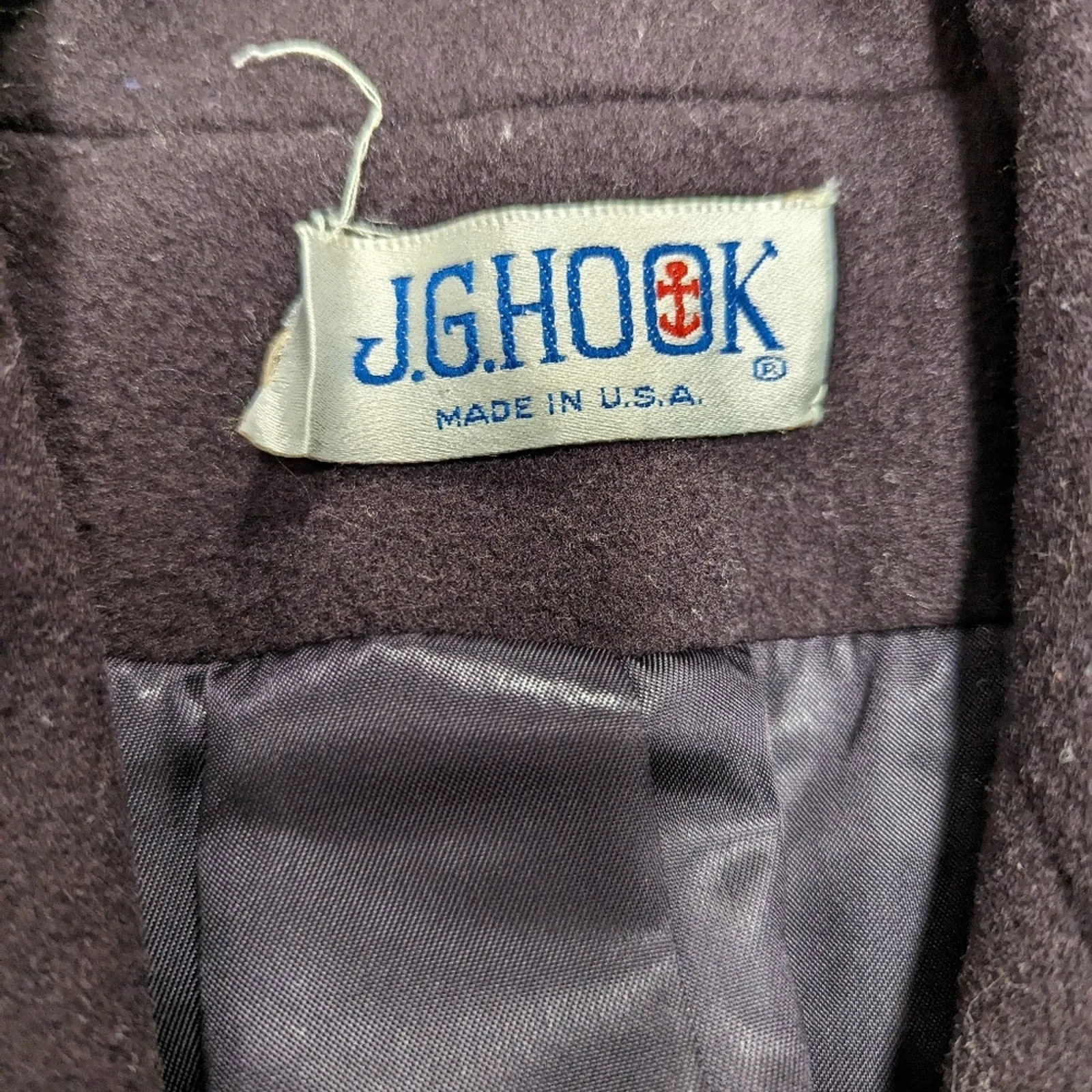 Vintage J.G. Hook  Double Breasted Jacket