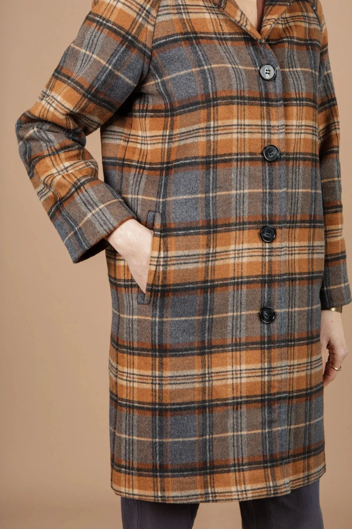 Women’s Alberta Coat | Dorset Brushed Plaid
